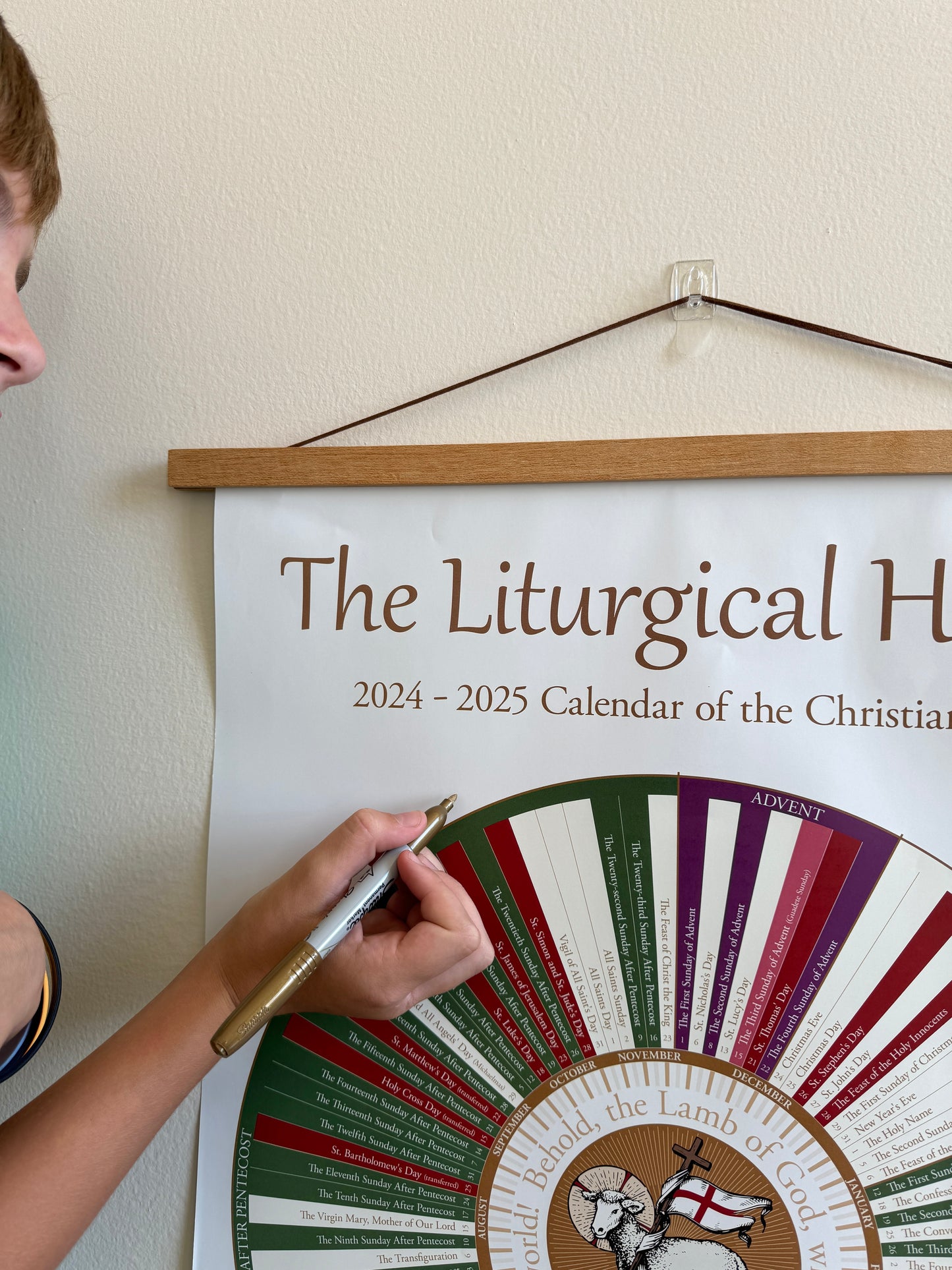 The Liturgical Home Liturgical Calendar for 2024-2025