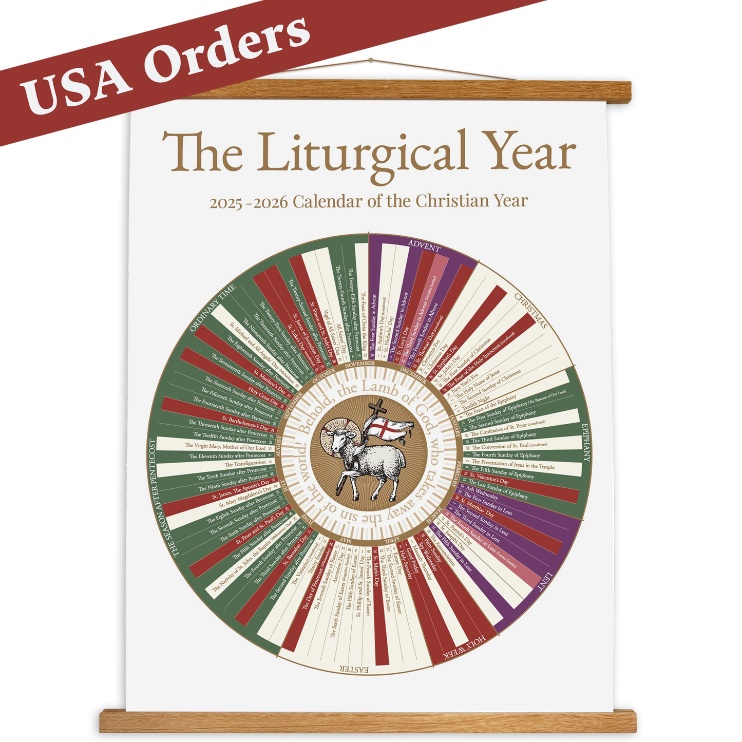 The Liturgical Home Liturgical Calendar for 2025-2026